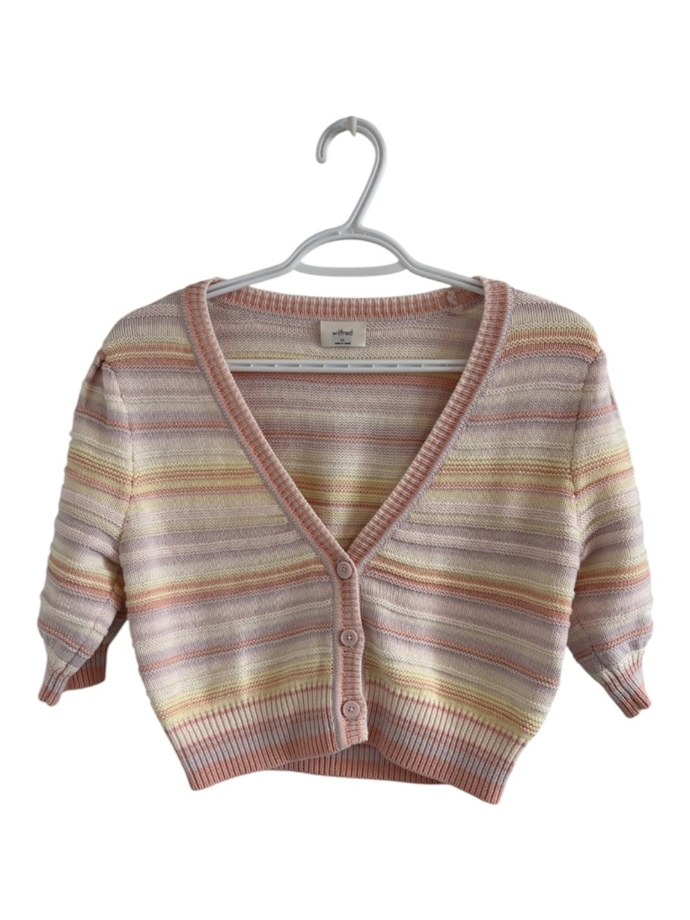 Aritzia Wilfred Canterbury Cardigan Multi-Color Size XS